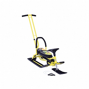 Снегокат 111 Mobile с Т-образным толкателем и колесной базой Космики (Барс, 7236rt)